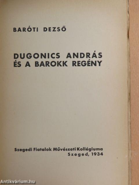 Dugonics András és a barokk regény