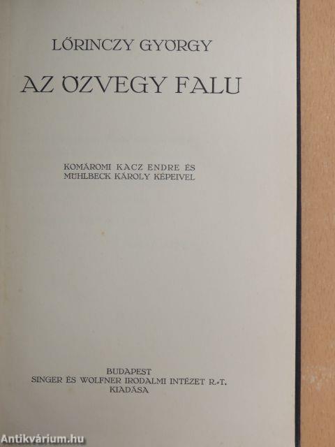 Az özvegy falu