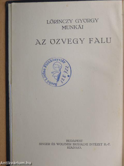 Az özvegy falu