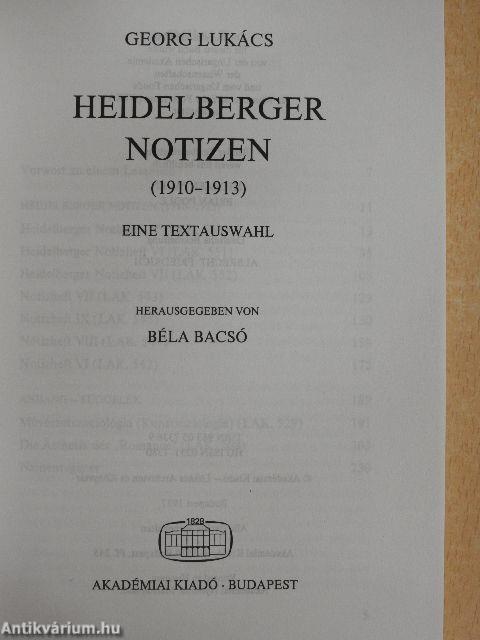 Heidelberger Notizen