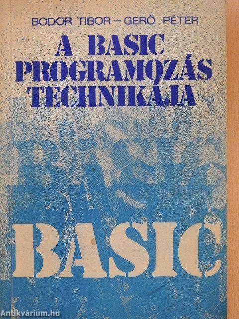 A BASIC programozás technikája