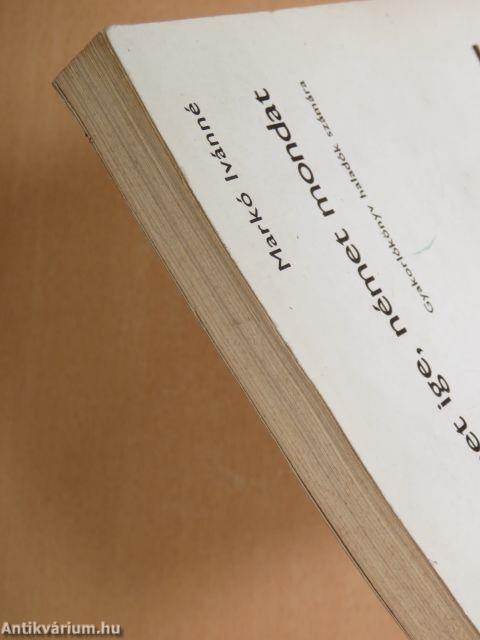 Német ige, német mondat