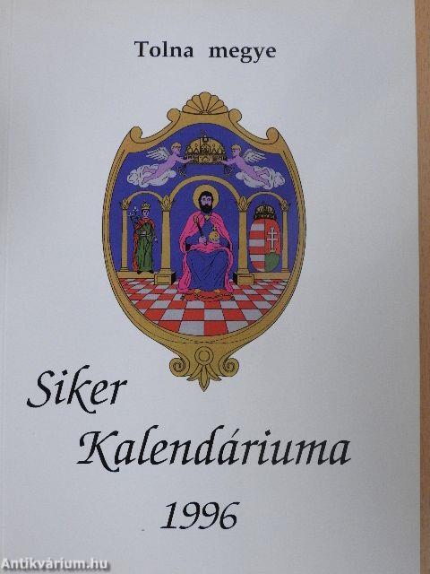 Tolna megye Siker Kalendáriuma 1996.