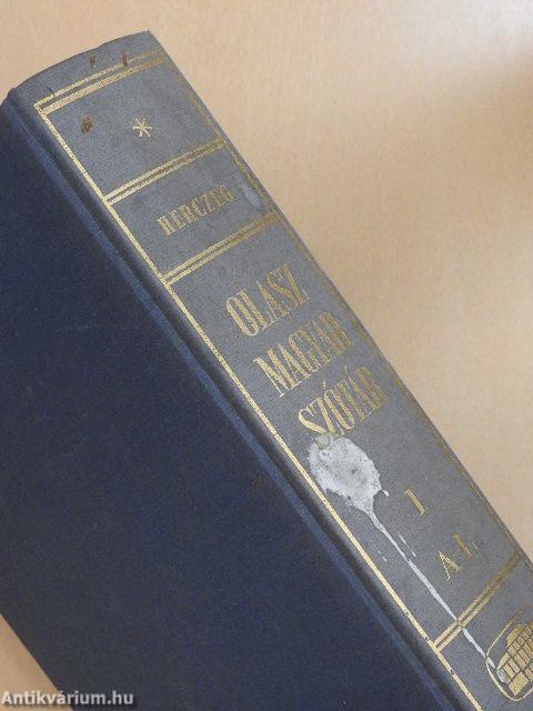 Olasz-magyar szótár I-II.