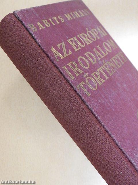 Az európai irodalom története