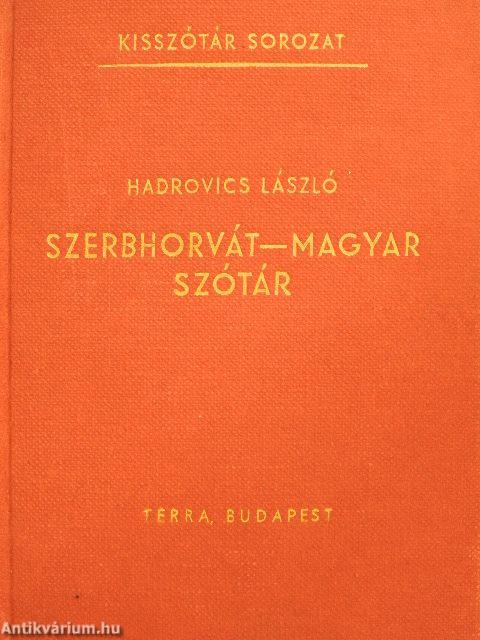 Szerbhorvát-magyar szótár