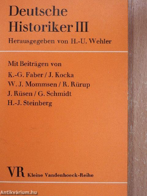 Deutsche Historiker III.