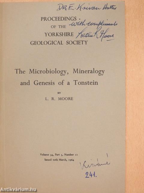 The Microbiology, Mineralogy and Genesis of a Tonstein (dedikált példány)