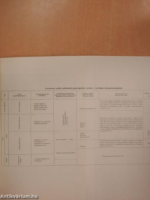 Mikrobiostratigrafické a palynologické korelacné stúdiá centrálnokarpatského paleogénu (dedikált példány)