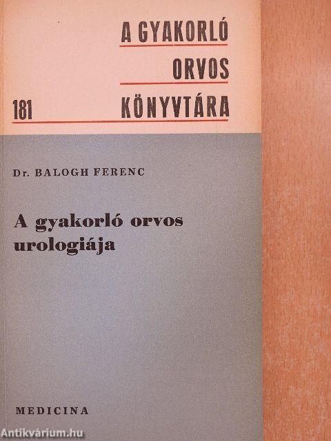 A gyakorló orvos urologiája