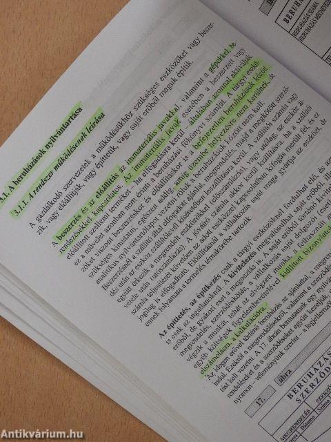 Számvitelszervezés és vezetés II.