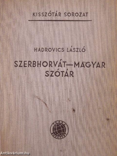 Szerbhorvát-magyar szótár