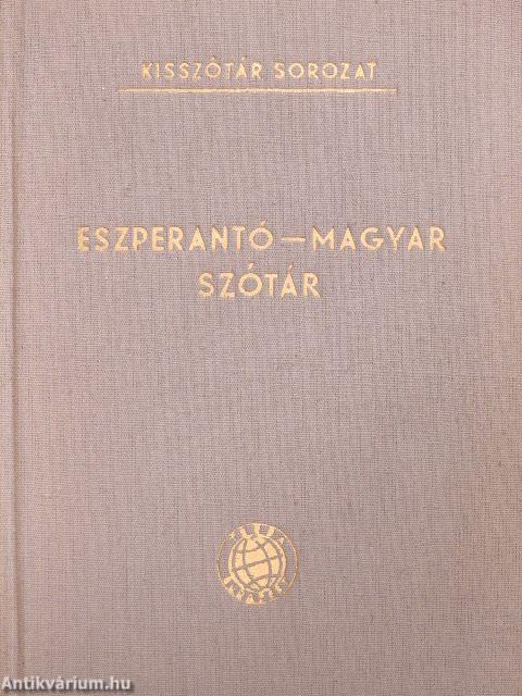 Eszperantó-magyar szótár 