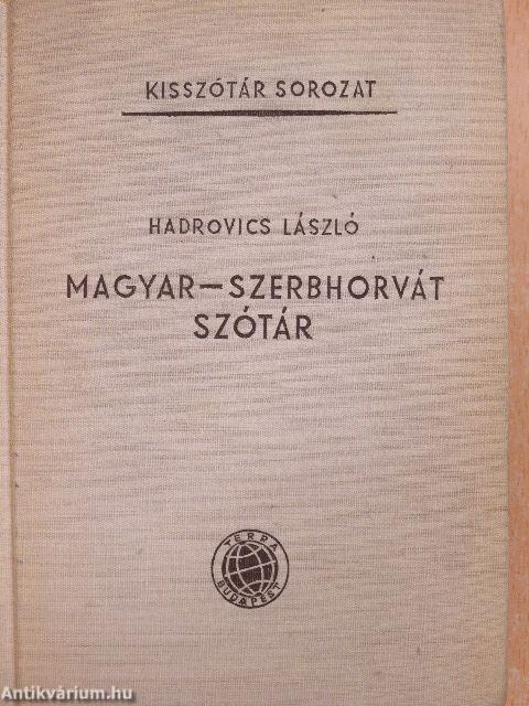 Magyar-szerbhorvát szótár