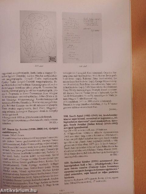 Studio Antikvárium 29. árverés