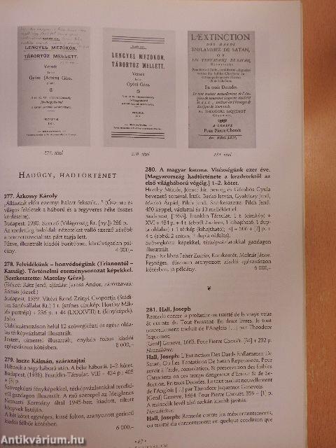 Studio Antikvárium 29. árverés