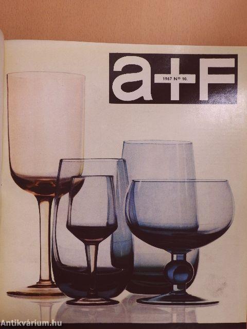 A+F 1967-1969 (vegyes számok) (8db)