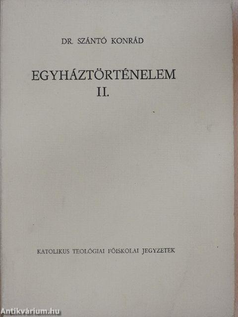 Egyháztörténelem II.