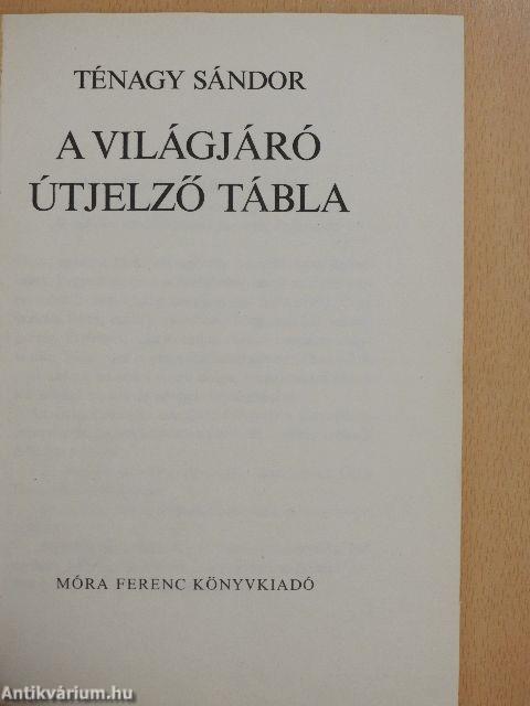 A világjáró útjelző tábla