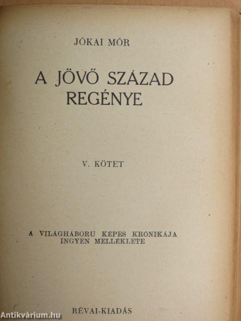 A jövő század regénye I-IX.