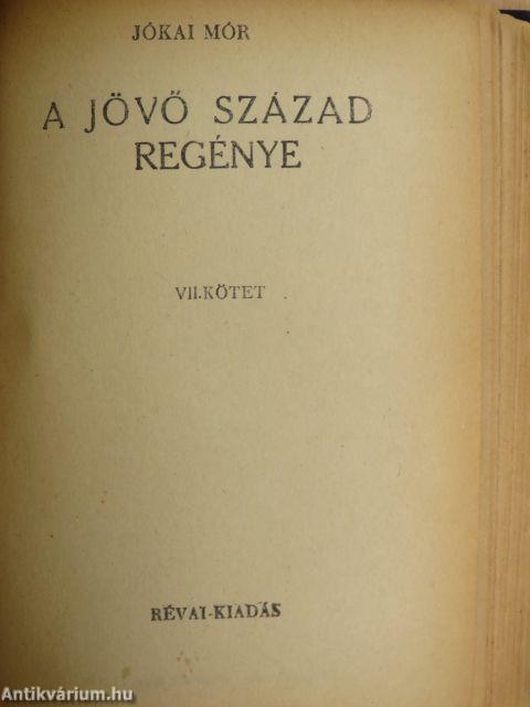 A jövő század regénye I-IX.