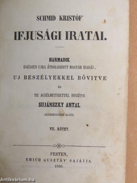 Schmid Kristóf ifjusági iratai VII.