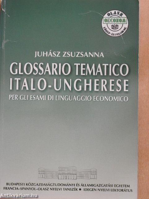 Glossario Tematico Italo-Ungherese