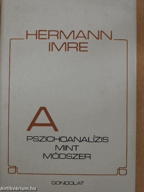 A pszichoanalízis mint módszer