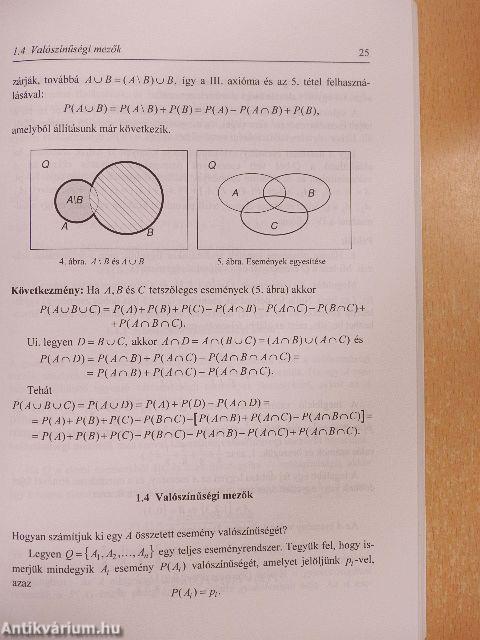 Valószínűségszámítás és matematikai statisztika