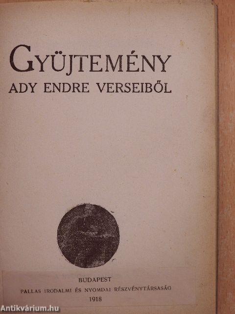 Gyüjtemény Ady Endre verseiből