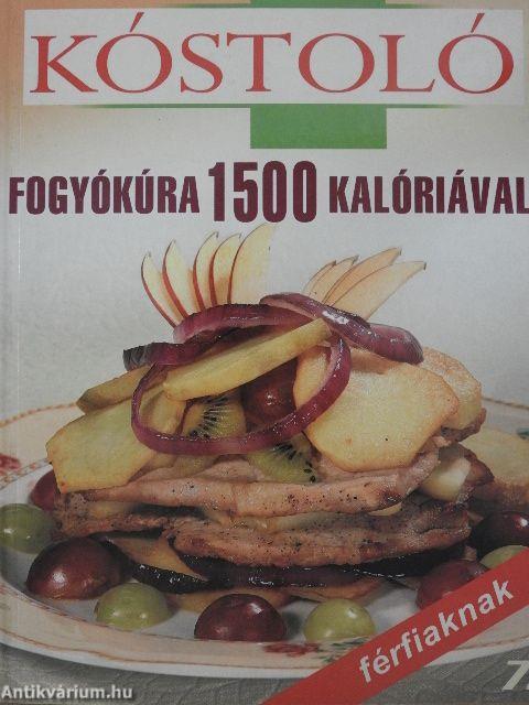 Fogyókúra 1500 kalóriával