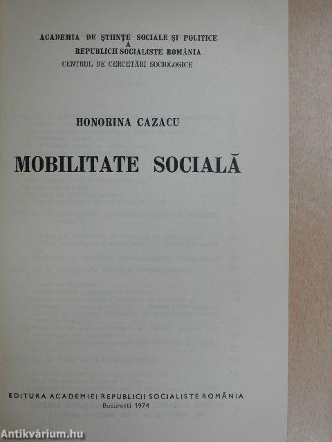 Mobilitate Sociala