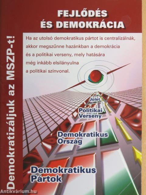 Fejlődés és demokrácia