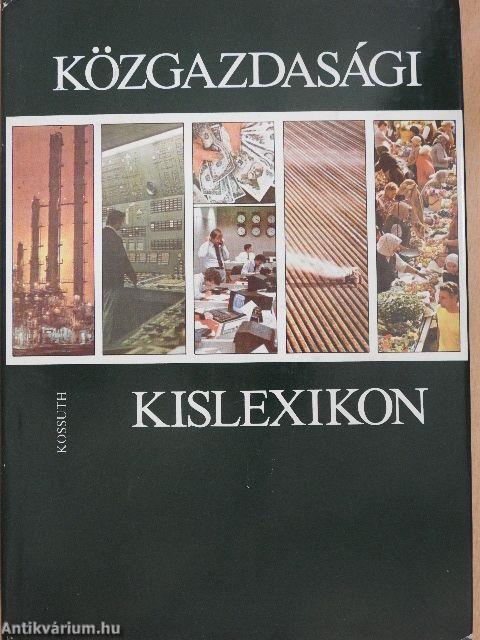 Közgazdasági kislexikon