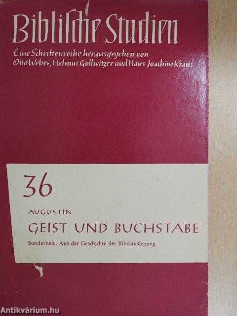 Geist und Buchstabe