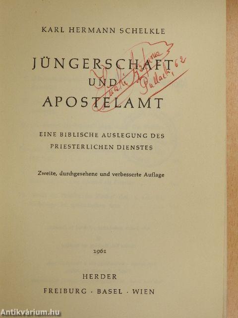 Jüngerschaft und Apostelamt