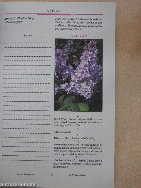 Kincses Kalendárium 2009