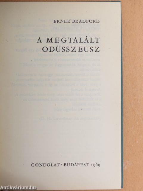 A megtalált Odüsszeusz