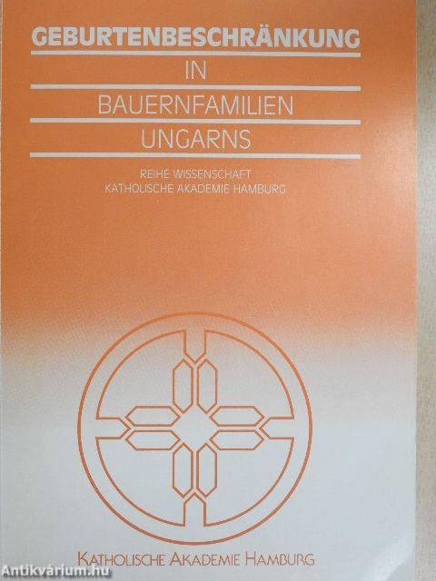 Geburtenbeschränkung in Bauernfamilien Ungarns