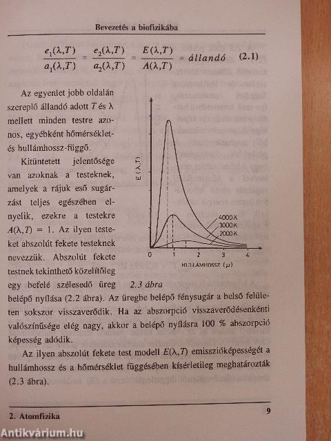 Bevezetés a biofizikába I. (töredék)