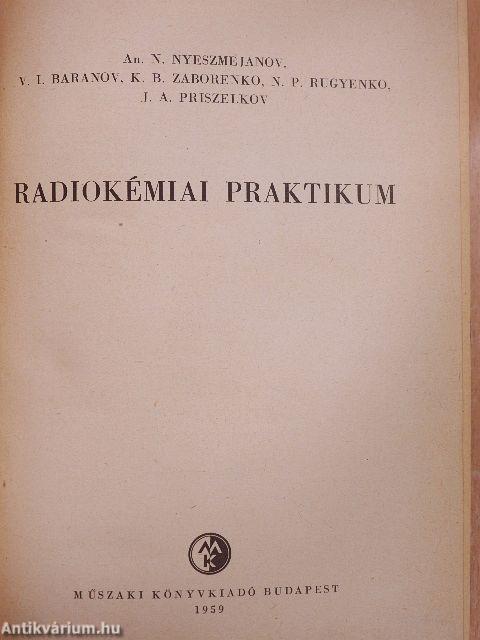 Radiokémiai praktikum