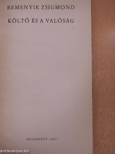 Költő és a valóság