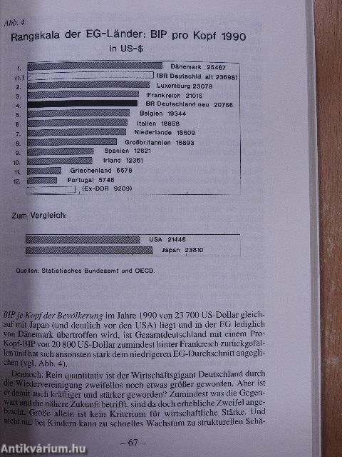 Was ändert die Einheit? Deutschlands Standort in Europa