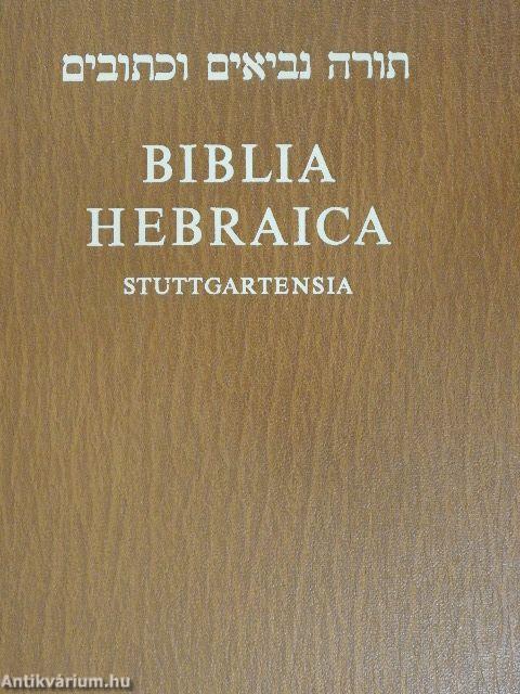 Biblia Hebraica Stuttgartensia