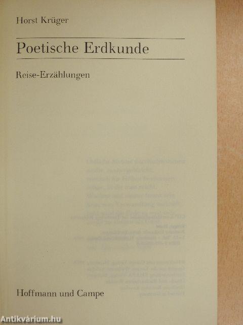 Poetische Erdkunde