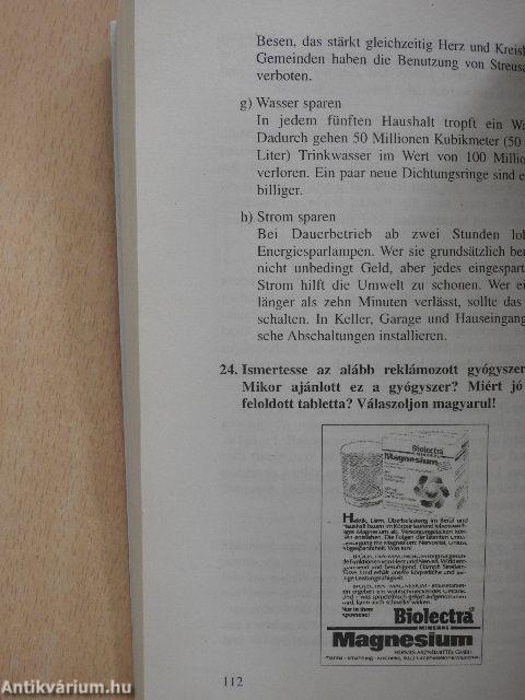 Német nyelvtan - alapfok