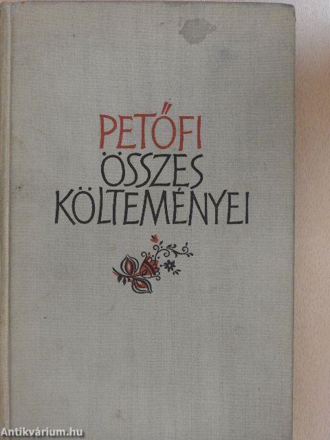 Petőfi Sándor összes költeményei