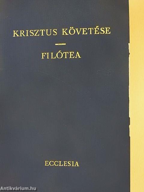 Krisztus követése/Filótea