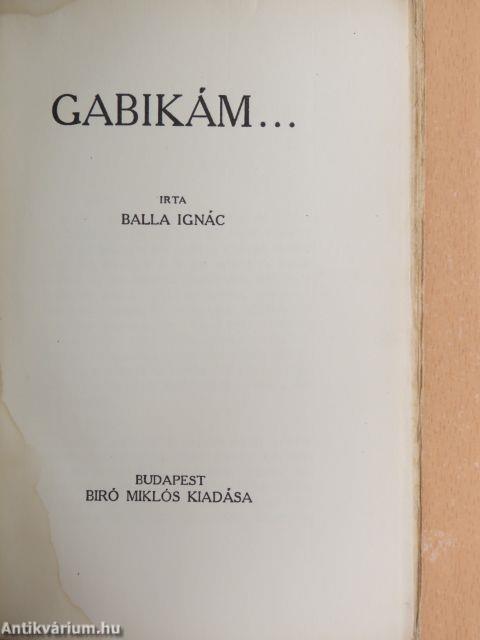 Gabikám...