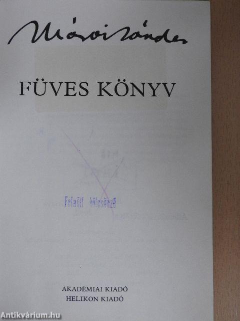 Füves könyv